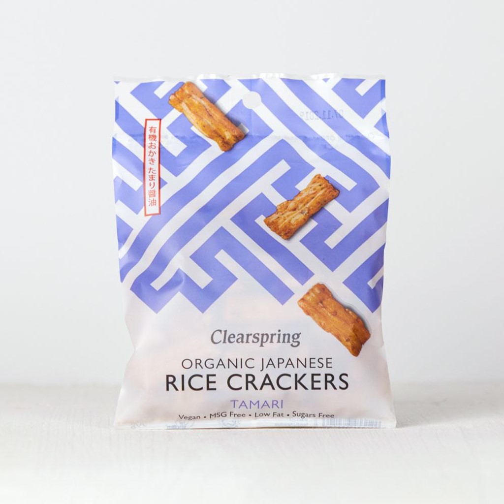 Crackers ρυζιού Tamari Vegan Times