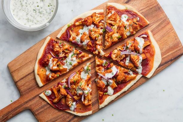 Vegan πίτσα