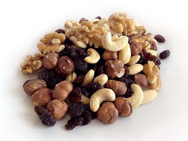 various nuts