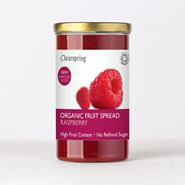 Βιολογική μαρμελάδα raspberry