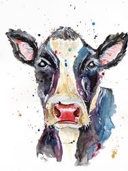 Ζωγραφιά αγελάδας