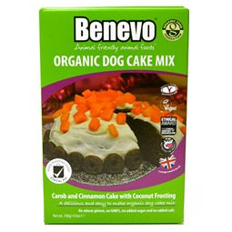 Benevo Organic Carob & Cinnamon Dog Cake Mix