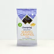 Organic Seaveg Crispies Ginger (Crispy Seaweed Thins)