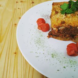 Vegan μουσακάς.