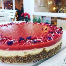 Βίγκαν cheesecake