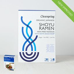 Organic Japanese Shoyu Ramen Noodles