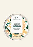 Almond milk body butter