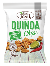 ΤΣΙΠΣ ΚΙΝΟΑ QUINOA CHIPS CHILI & LIME
