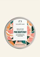 Pink grapefruit body butter