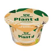 Vegan γιαούρτι με βρώμη και βανίλια.