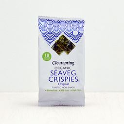 Organic Seaveg Crispies Original (Crispy Seaweed Thins)