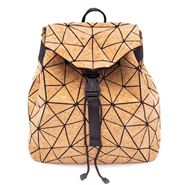 Cork Geometrical Backpack