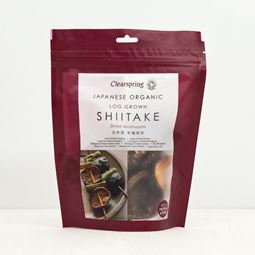 Organic Japanese Shiitake Mushrooms Dried