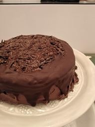 Βίγκαν σοκολατένια τούρτα