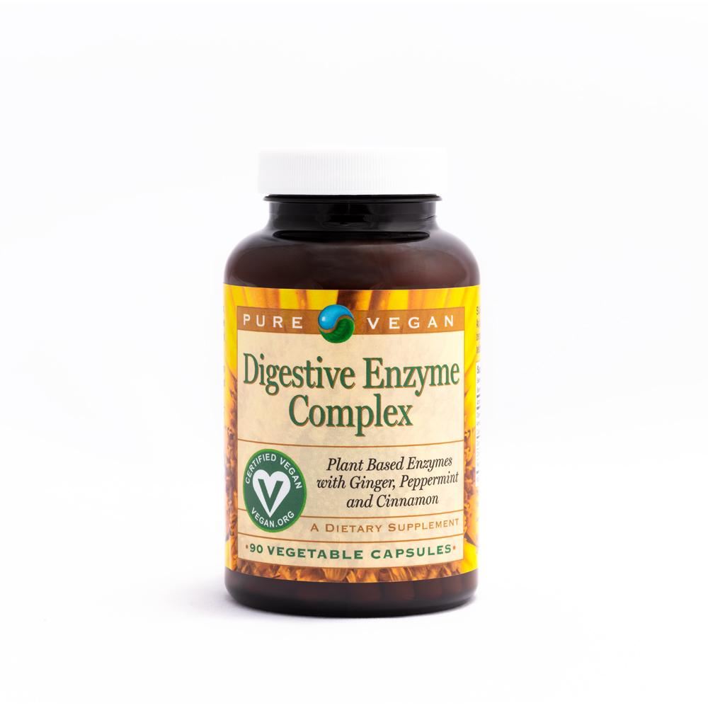 Pure Vegan Digestive Enzyme Complex Caps Vegan Times